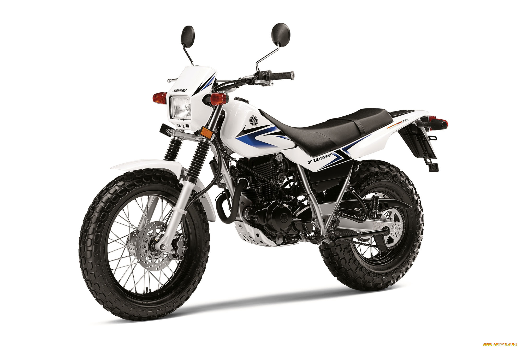 , yamaha, tw200, 2014